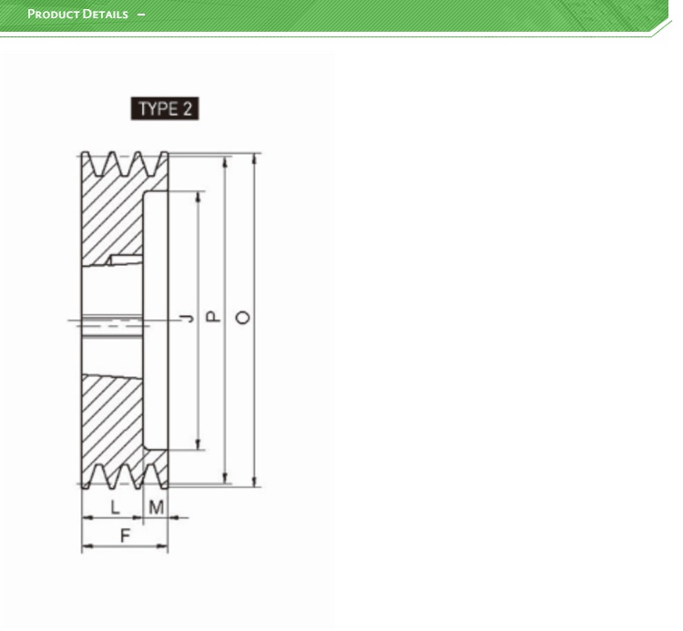 HZPT Cast Iron SPZ160-03-2012 V-Belt Pulley 160mm Pitch Diameter 3 Grooves with 2012 Taper Bush Price