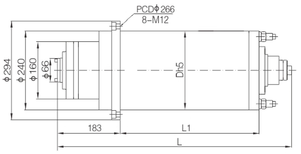 Economical Custom Design Motor Spindle CNC 12kw Spindle Motor for CNC Spindle