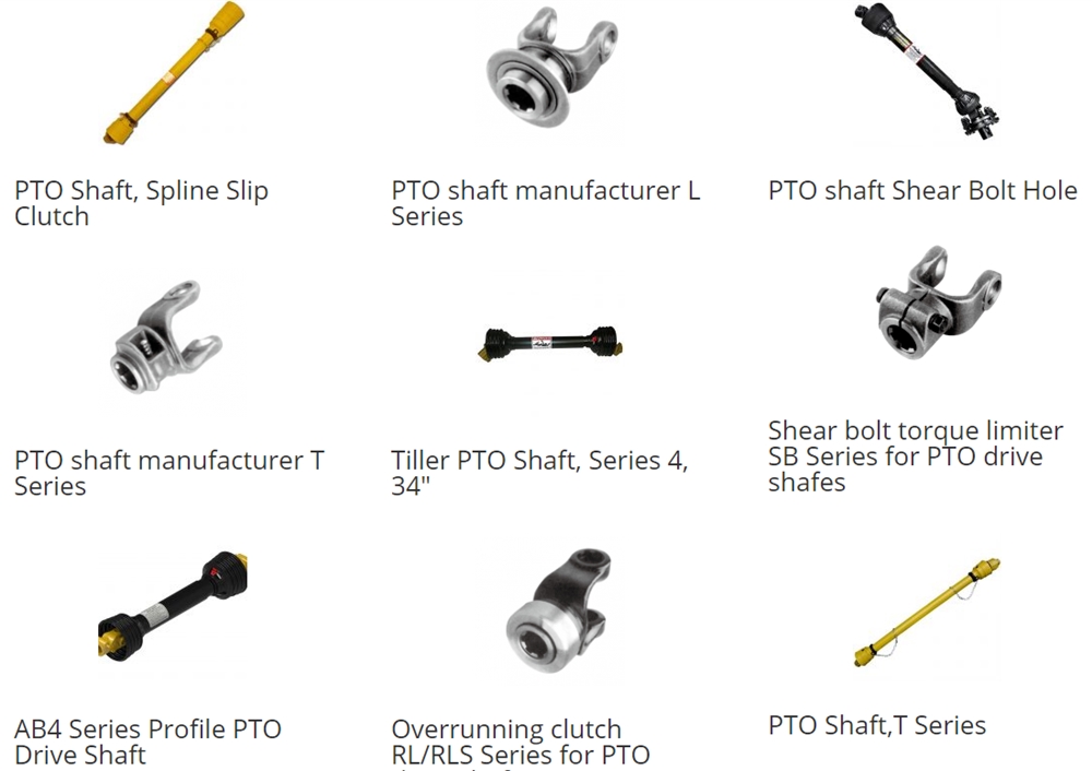 Hinomoto Tractors Pto Drive Shaft Parts ITALY 1.5 Years Manufacturing Plant Video Technical Support