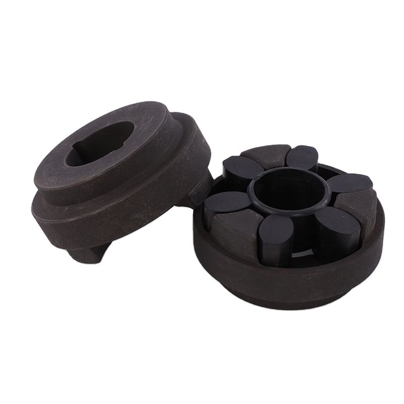 Rubber Pu  Steering Coupler Spider Hrc Jaw Flexible Shaft Disc Coupling for Air Compressor Conveyor Machine