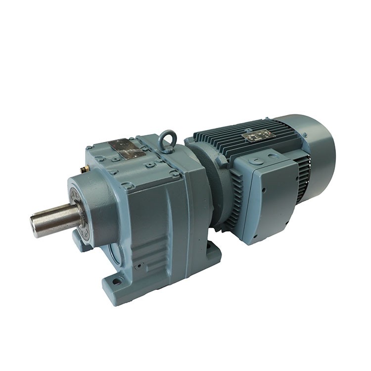 R Series Helical Gearbox Gearmotor with Brake Motor