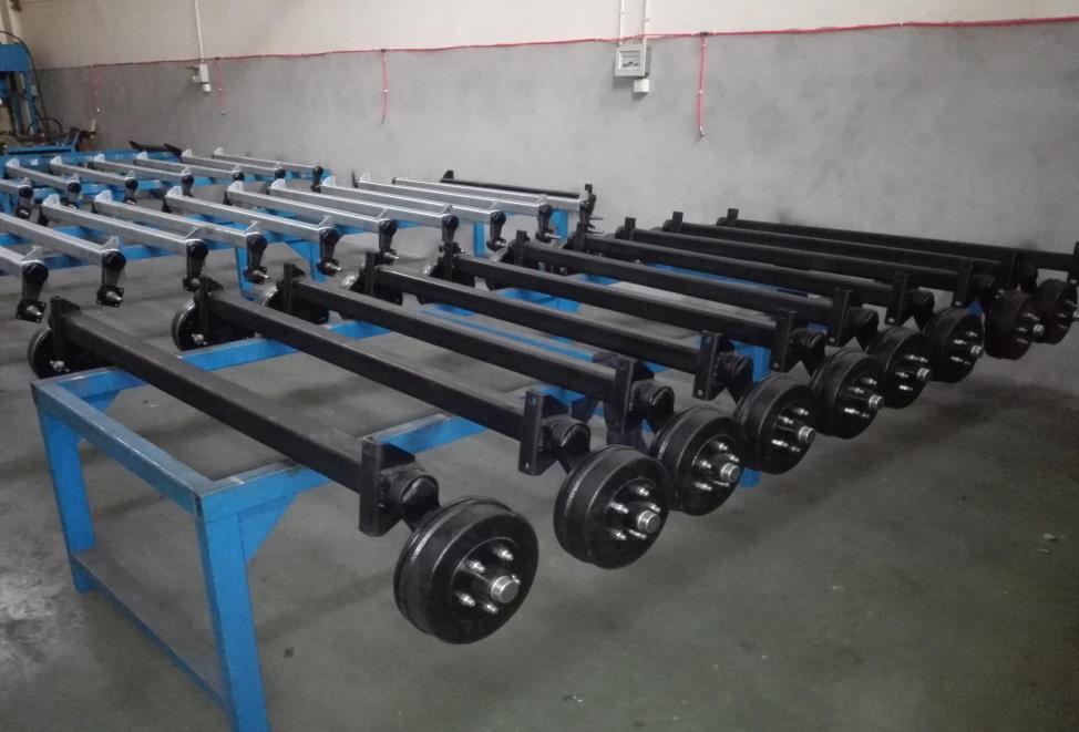 FAKQ12F10-252 FAKQ12F10-252 FAKQ12F10-287 Heavy Duty Series Trailer Axle Air Suspension Axle