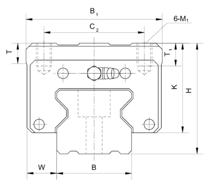 USA Professional Manufacture Dimenson Linear LZG-ZL Roller Style Linear Ball Screw of Linear Guideway