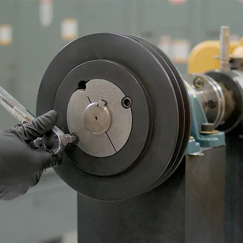 USA Professional American Standard 8V Series Cast Iron Fourteen-Groove Pulley Sheaves with Split Taper Bushings