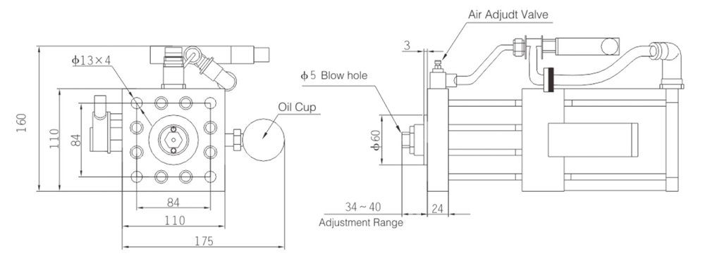 Professional Manufacture Cheap Spindle Unit Pneumatic Unclamp Cylinder