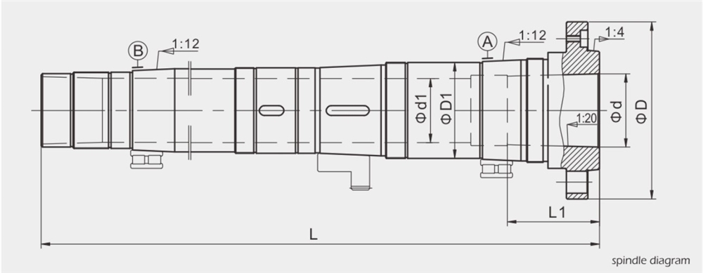 High Quality Durable Using Various Spindle General Spindles Series