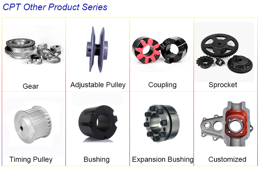 SPZ Power Transmission V-groove Belt Pulleys
