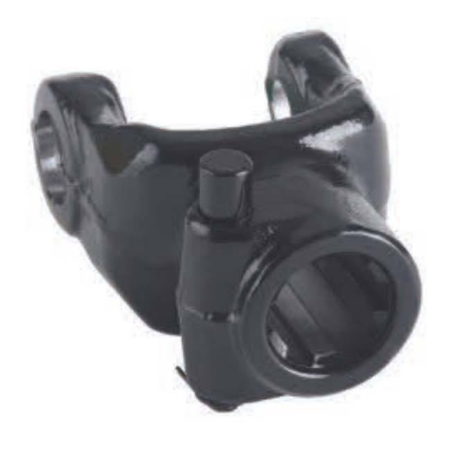 Most Popular Products Agriculture PTO Drive Shaft Splined Yoke with Double Push Pin, Drive Shaft Parts for Series 8