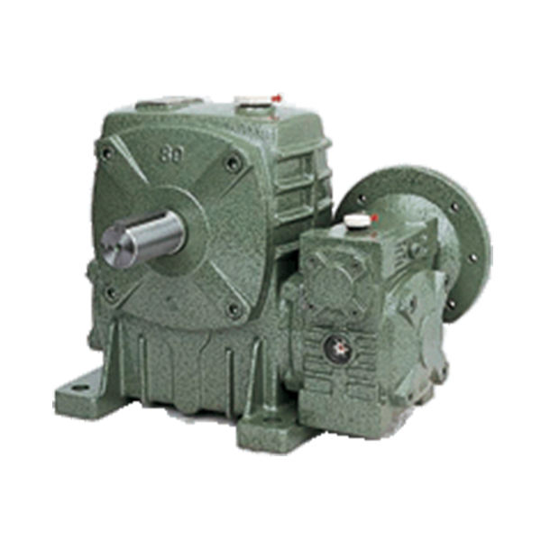 Large Reduction Ratio Wp Series Wpa / Wps / Wpo / Wpx Geared Motor Horizontal Worm Gear Reducer With Motor 40-250