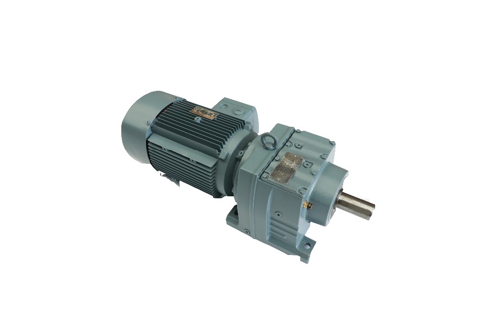 R Series Helical Gearbox Gearmotor with Brake Motor