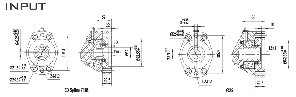 New Type FGE Series FGE12 Slewing Drive Speed Reducer for Truck Mounted Crane Attractive Price