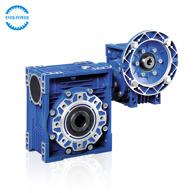 Aluminium Alloy Die-casting Cast Iron Ratio Dc Motor Drive Speed Flange Wheel RV SERIES Worm Gear Reducer Gearbox Gear Box