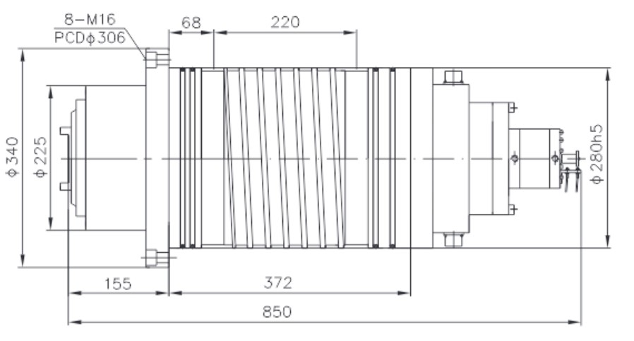 Custom High Quality Spindle Motors 8000 Rpm 18.5kw Spindle Motor for CNC Spindle