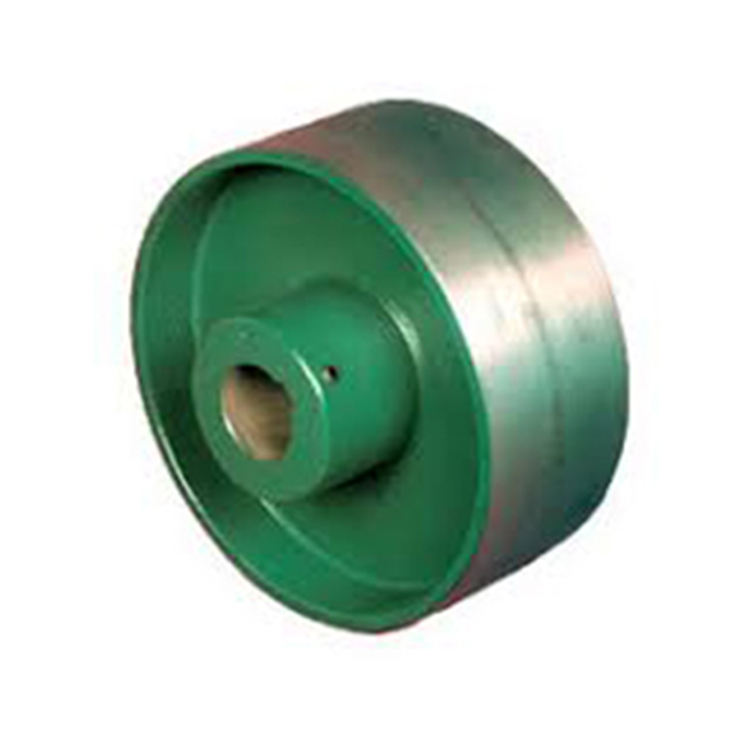 1/6 Customized Din 111 CNC Machining Aluminum Stainless Steel Flat Belt Pulleys Made in China