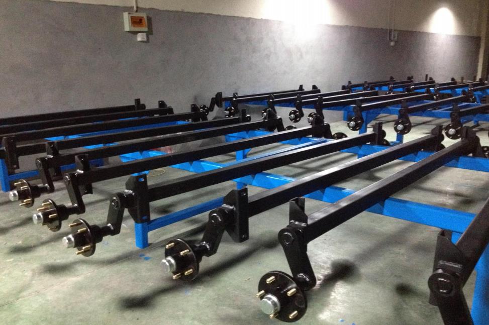 FAKQ12F10-252 FAKQ12F10-252 FAKQ12F10-287 Heavy Duty Series Trailer Axle Air Suspension Axle