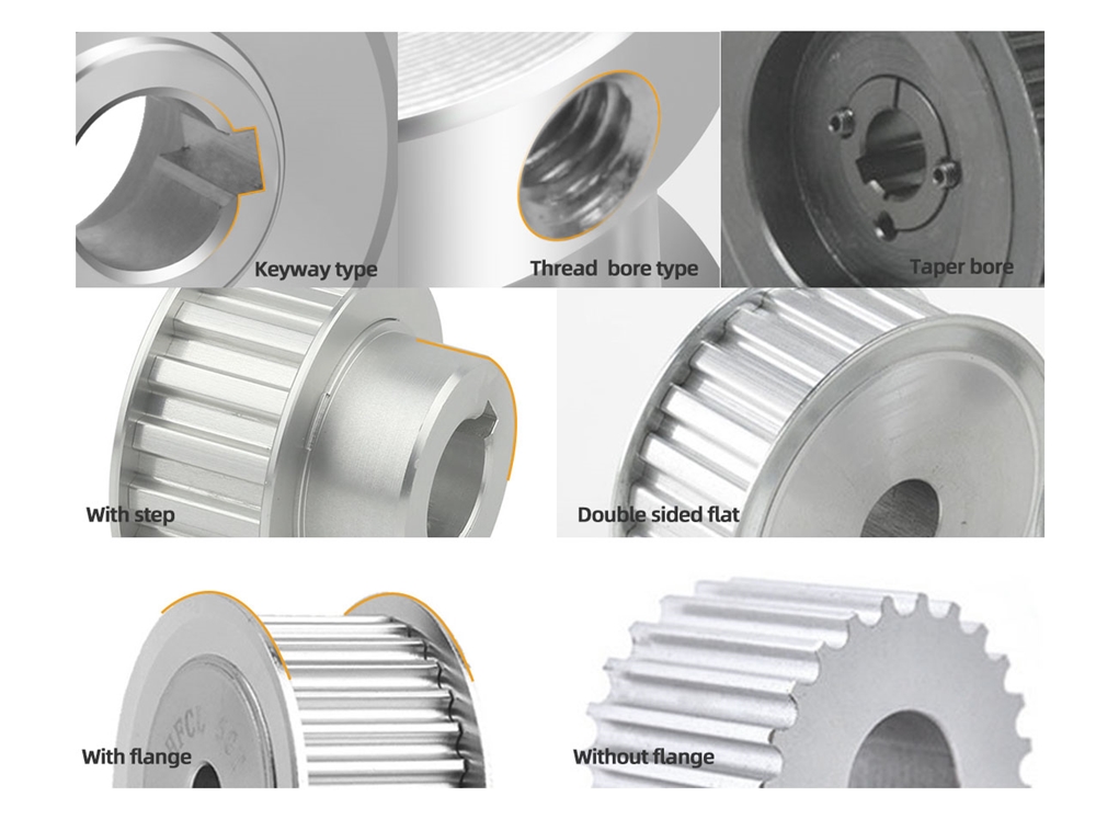 High Quality T2.5 Small Electric Motor Timing Belt Pulley Nylon Material Excellent Value for Price