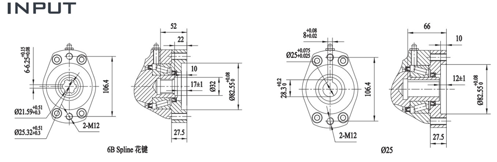 Exquisite Structure Manufacturing FGE Series Slewing Drive FGE14 for Machinery/Vacuum Trucks Industrial Use