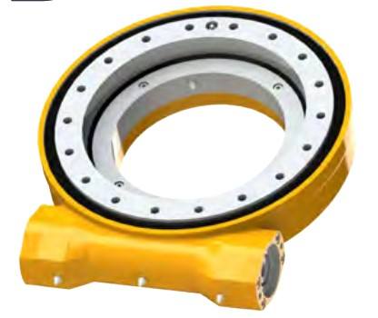 Promotional FWA14 Slewing Drive Gearbox Durable Worm Arrangement for Truck Mixers-Various Series Various Uses