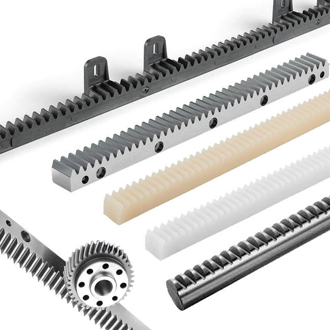 Nylon Stainless Steel Plastic Curved CNC Part Linear Automatic Window Door Opener Spur Helical Pinion Gear Rack for Sliding Gate