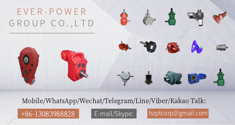 Multifunctional Agricultural Bevel Pto Gearbox Feed Mixer Gear Box with Great Price