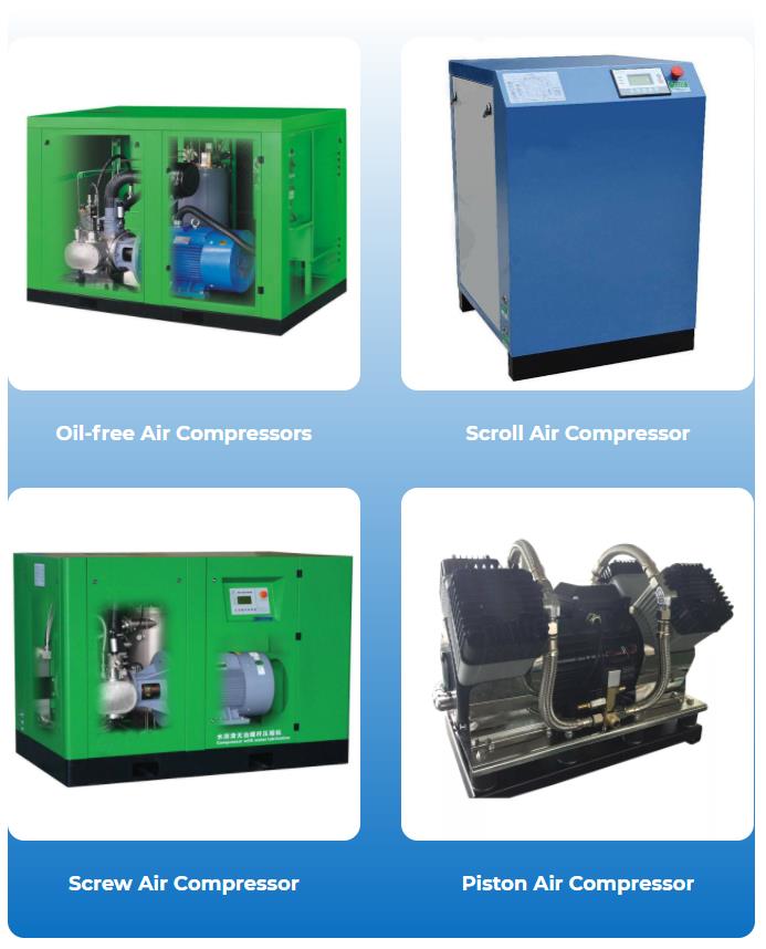 New Arrival Latest Design Cm/b Series Water Lubrication Oil-free Oilless Screw Air Compressor
