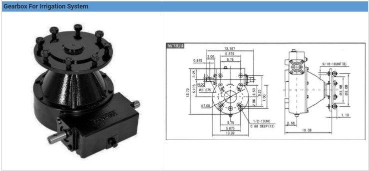 Multifunctional for System of Valley or Zimmatic Center Pivot Irrigation Gearbox with Low Price