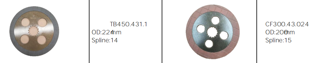 Guaranteed Quality Agricultural Spare Parts Tractor Brake Replacement of DEUTZ FAHR 240,255,310