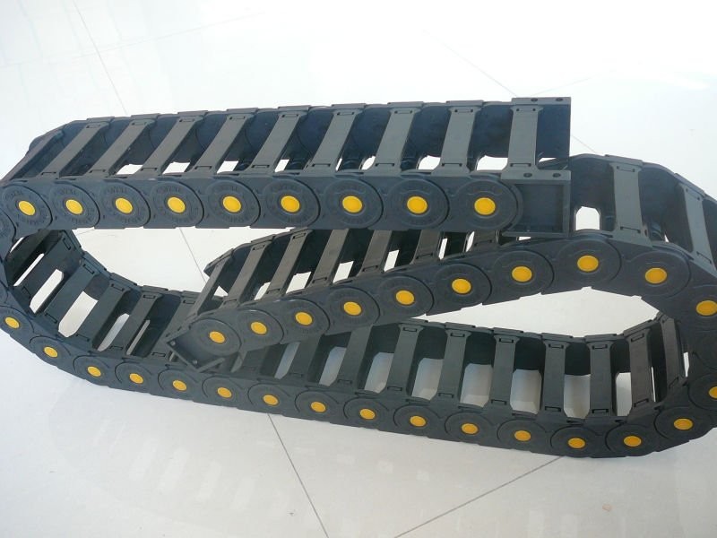 Customizable Thickened Wear-resistant and Heat-resistant Openable Type Flexible Plastic Drag Chain