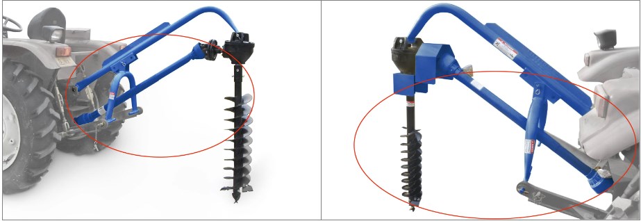 12 Inch Standard Duty Earth Auger for Post Hole Digger