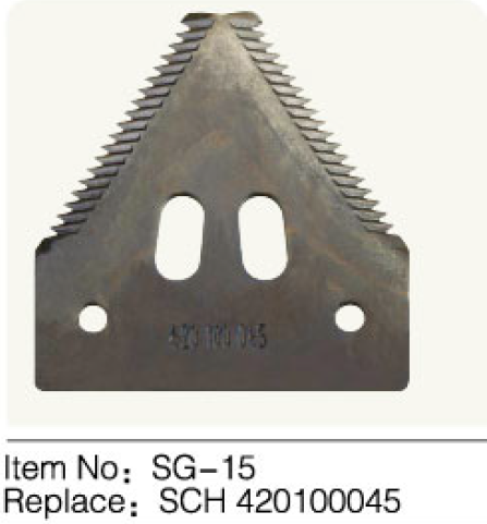 SG-15 Knife Section Replacement of Agricultural Combine Harvester SCH 420100045