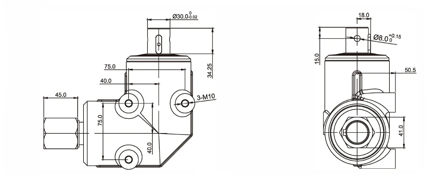 Professional Fertilizer Broadcaster Fertilizer Seeder Gearbox Speed Reducer Fertilizer Seeder Gear Drive Gearbox for Sale
