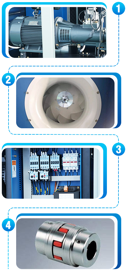 Chinese Large Power Direct Driven Screw Air Compressor (SCR300I Series)