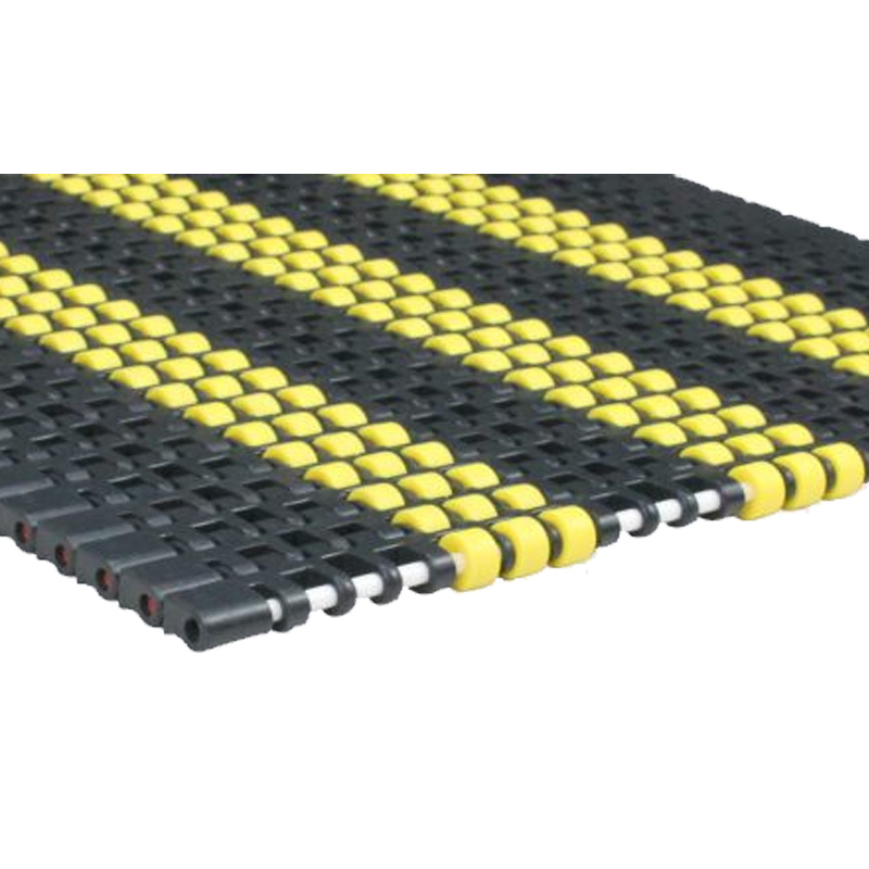 1520 Series Plastic Chain Belt Mesh Roller Straight Run Leaf Type