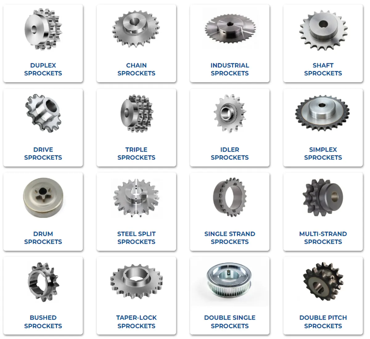 BL Series Stainless Steel Leaf Chain and Sprockets SSLH4046 SSBL2046 for Restaurant Industries