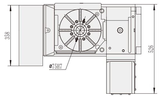 WT-S250 CNC Machining Center Parts New Rotary Turntable Gear Bearing Core Components for CNC Machinery Machine Tools Accessories