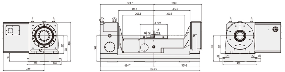 WT-SL320 Various Good Quality China Industrial Metal Cnc Machining Center Accessories