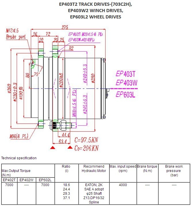 Planetary Wheel Drive