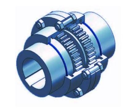 Gear Couplings Rigid Shaft Metal Steel Tooth Drum Curve Gear Coupling MH Chain Fluid Shaft Flexible Type of Rubber Gear Coupling