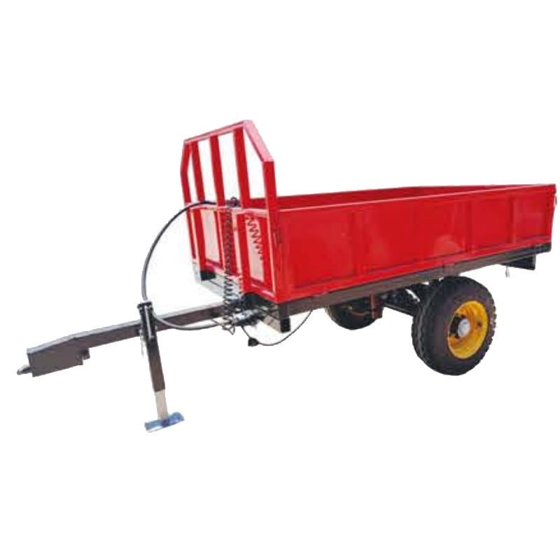 7C 7CX  Series Single Axle Dumping Farm Agricultural Trailer for 4 Wheel Tractor
