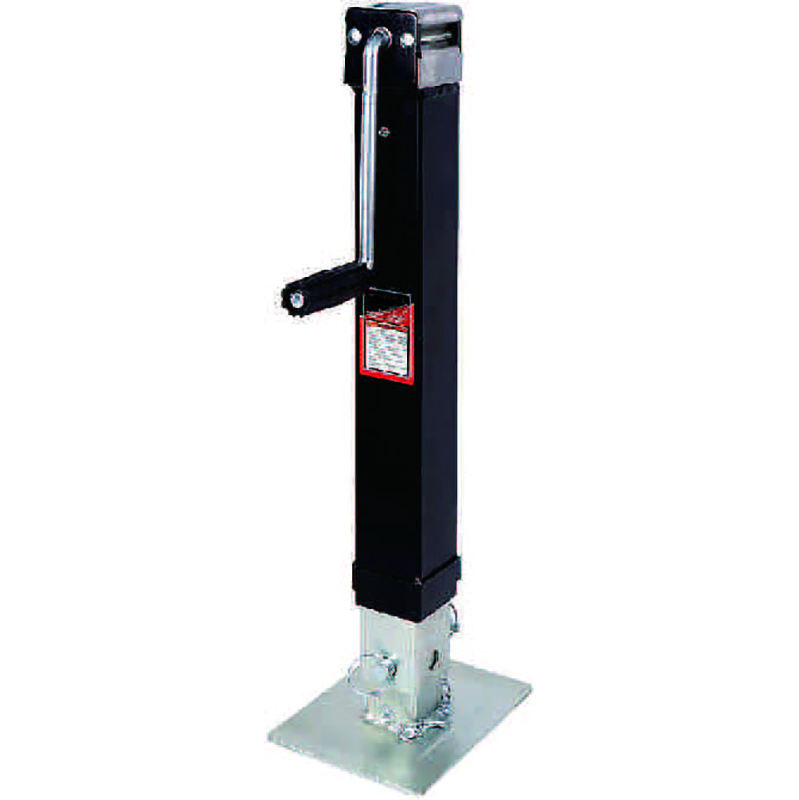 1BJY-TJ-54 Capacity 7000LBS Drop Leg Topwind Trailer Parts and Accessories Trailer Direct-Weld Square Jack With Footplate
