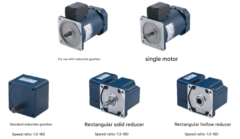 Customized 200W High Efficiency Gear Motor 12V Single and Three Phase Waterproof with Reducer Shaft Direct Manufacturer