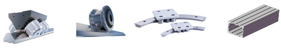 Hardened Steel CNC Machine Parts VR25A VR25B Size 25 Roller for Guideway V Bars Linear Guide System