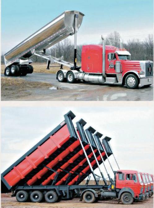 Light Weight Rugged Made Hydraulic Cylinders Mining Industry 3 Stage Telescopic Hydraulic Cylinder for Dump Truck