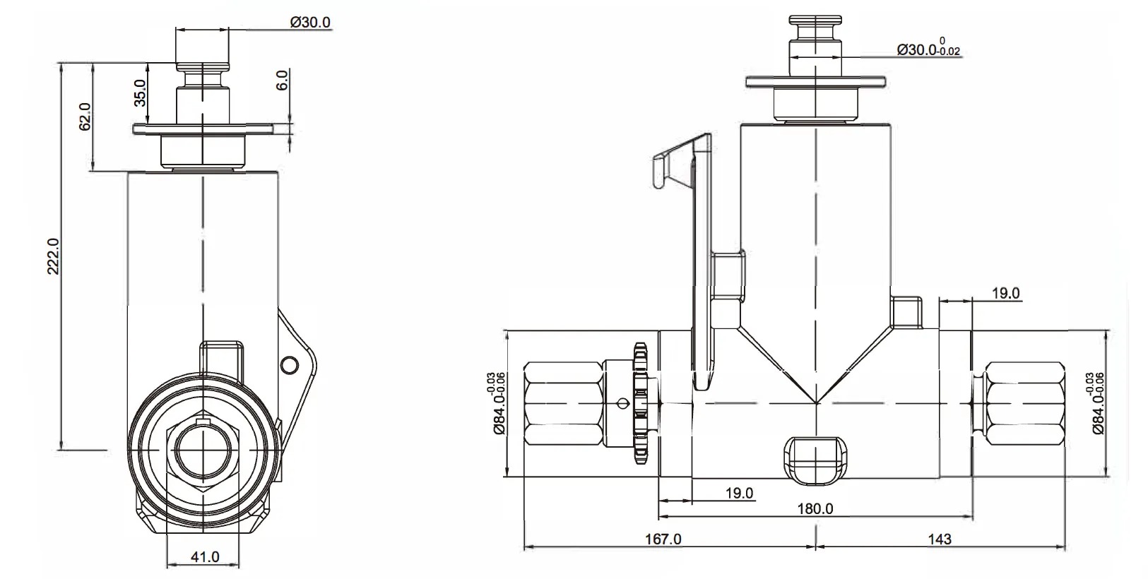 Fertilizer Broadcaster Double Disc Fertilizer Seeder Gearbox Speed Reducer Fertilizer Seeder Gear Drive Gearbox
