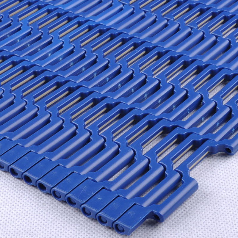 Plastic Modular Belt M0885 Flush Grid Micropitch 8mm  POM, ACETAL Conveyor Belt for Food Conveyor System
