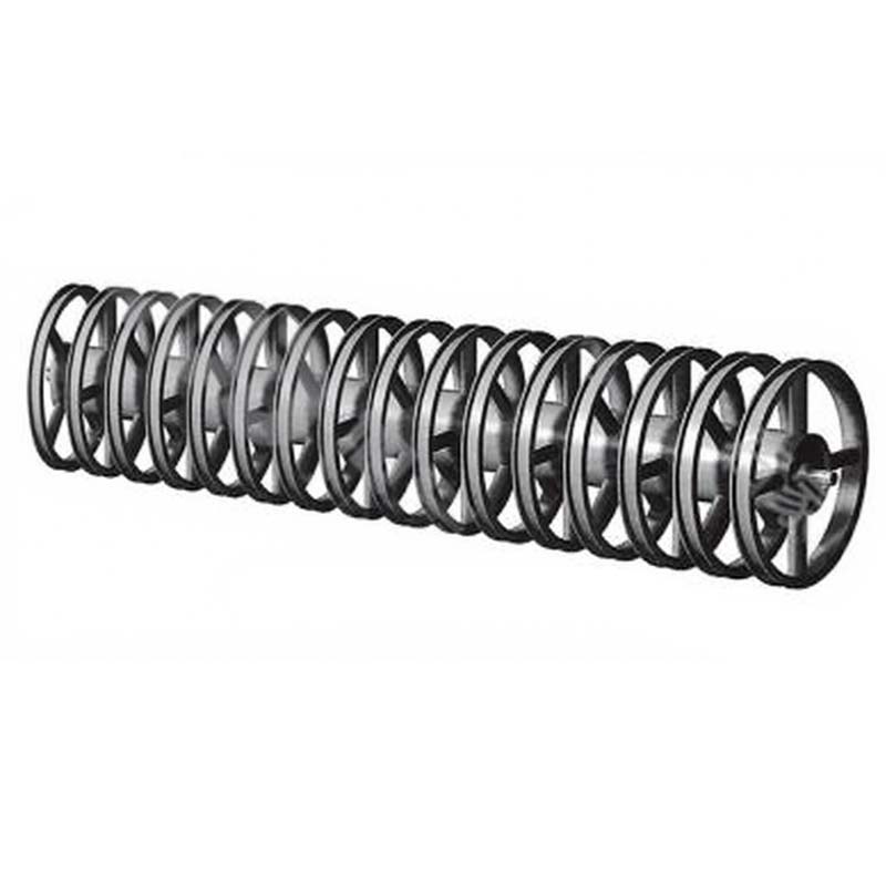 Cultivator Parts U Ring Roller for twin row planting with roller holder frame scraper