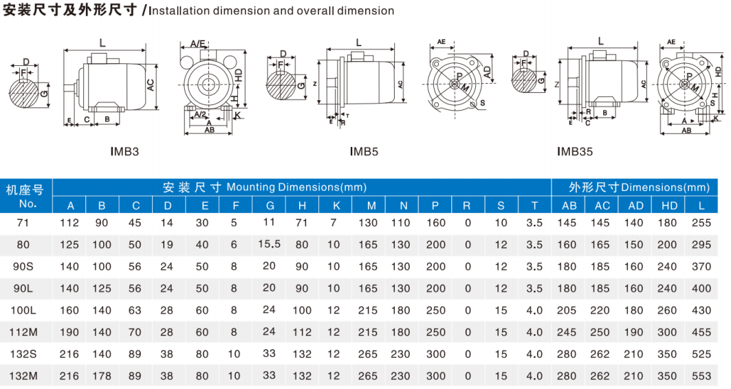 YL/ML Series Horizontal Aluminum Shell Single Phase Asynchronous Motor for Sale