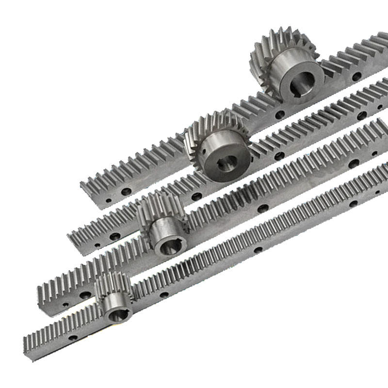 China Supplier M1 Helical Curved Gear Rack Size Steel Straight Cnc Machine Hardness Rack and Pinion Gear for Sliding Gate Opener