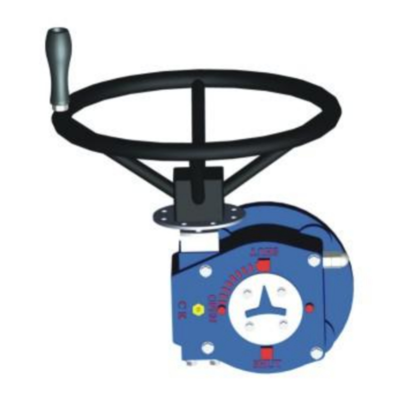 Professional Electric Hydraulic Worm Gear Unit Ball Plug Valve Operator Actuator Gearbox for Wholesales