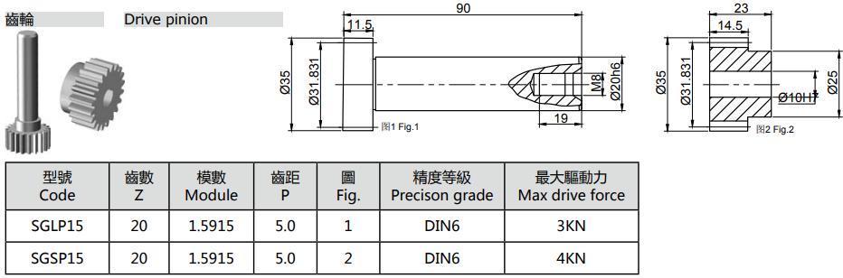 Drive Gear Pinion for Guideway CNC Machine Parts - Precision Ground Spur Pinion Gear with High Load Capacity and Wear Resistance